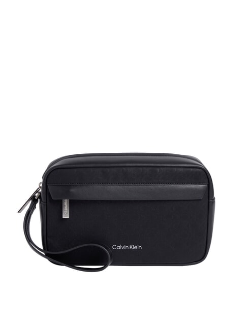 CALVIN KLEIN CK MUST Trousse con polsierina na black - Beauty Case