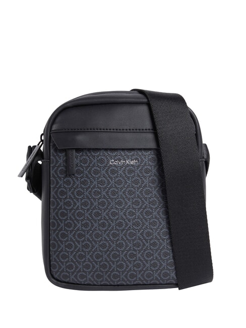 CALVIN KLEIN CK MUST Borsello con tasca stampa logo na black - Tracolle Uomo