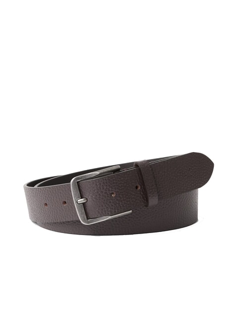CALVIN KLEIN CKJ CLASSIC Cintura in pelle accorciabile delicioso/antique silver - Cinture