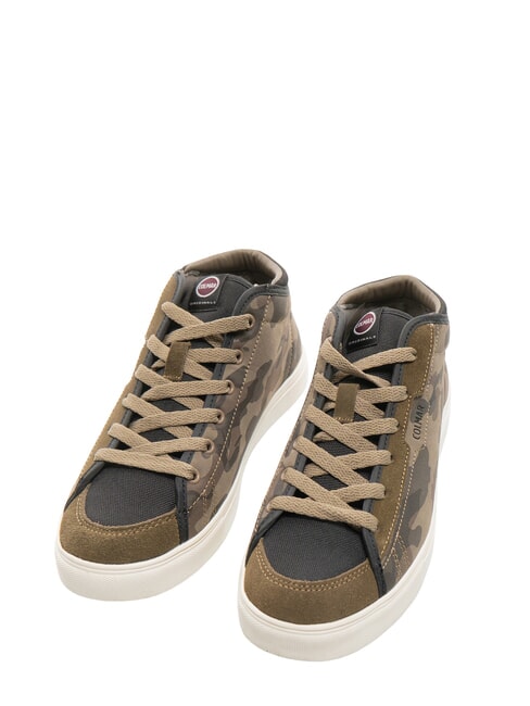 COLMAR BATES MID CAMU  Sneakers militarygreen/black - Scarpe Bambino