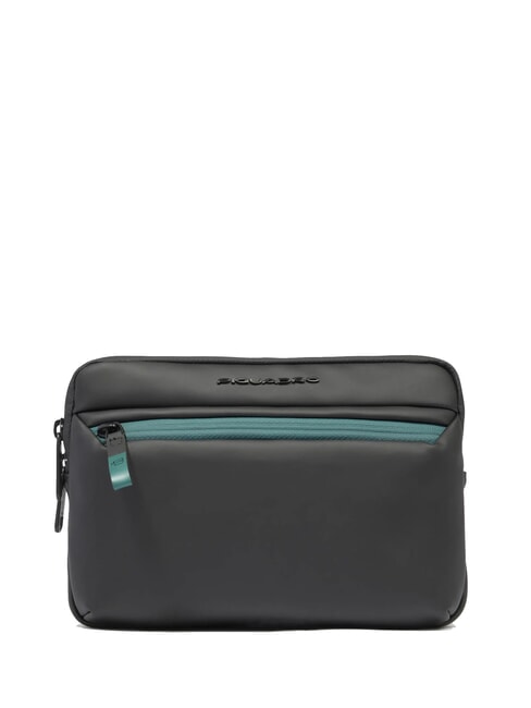PIQUADRO CORNER SPECIALE GOMMATO Pochette idrorepellente, porta iPad®mini  Nero - Porta tablet & Organizer