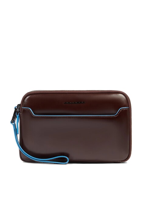 PIQUADRO BLUE SQUARE Pochette da uomo in pelle MOGANO - Porta tablet & Organizer