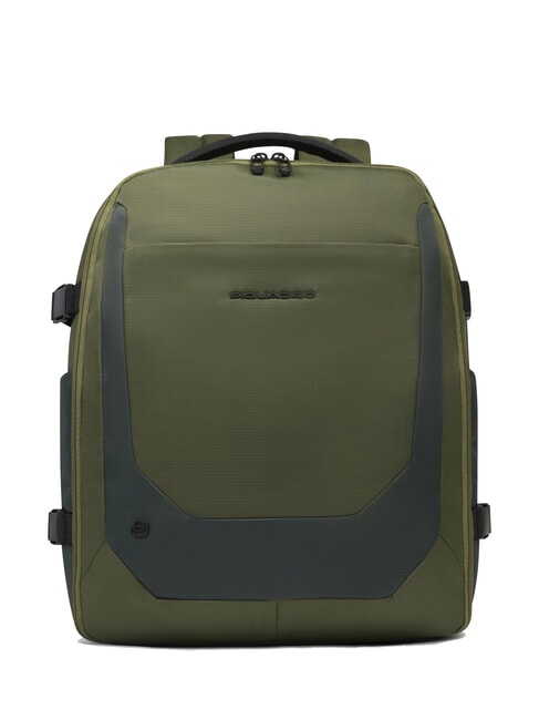 PIQUADRO S140 Zaino da viaggio underseater, porta pc 15.6" VERDE - Zaini da lavoro porta PC