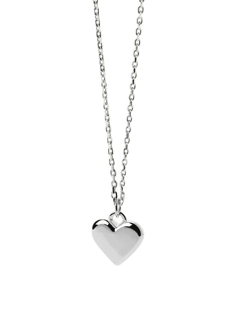 PDPAOLA L'ABSOLU ENGRAVE ME Collana in argento ciondolo cuore argento - Collane