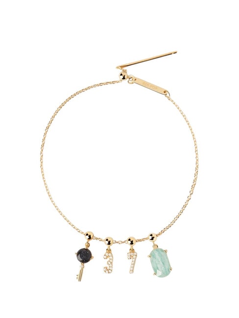 PDPAOLA CHARMS Bracciale placcato oro con charms  oro - Bracciali Donna