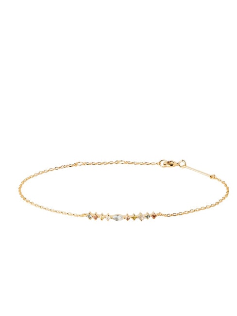 PDPAOLA COLOR LOTUS Bracciale a catena con zirconi multicolore oro - Bracciali Donna