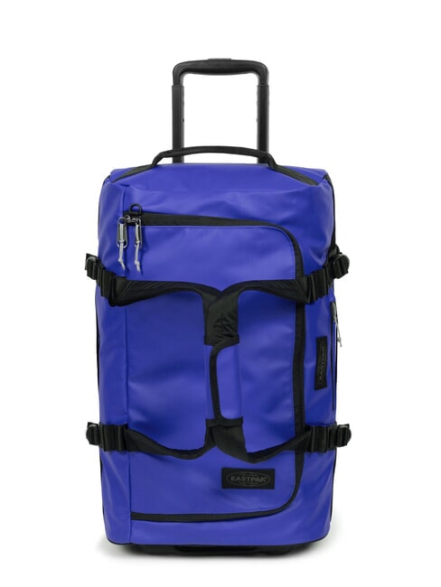 EASTPAK DUFFEL PACK WHEEL S Trolley borsone piccolo idrorepellente tarp blue - Bagagli a mano