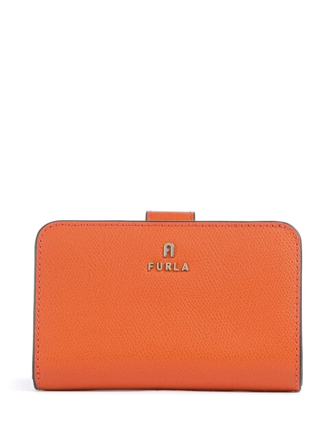 FURLA CAMELIA Portafoglio in pelle paprika+azalea int. - Portafogli Donna