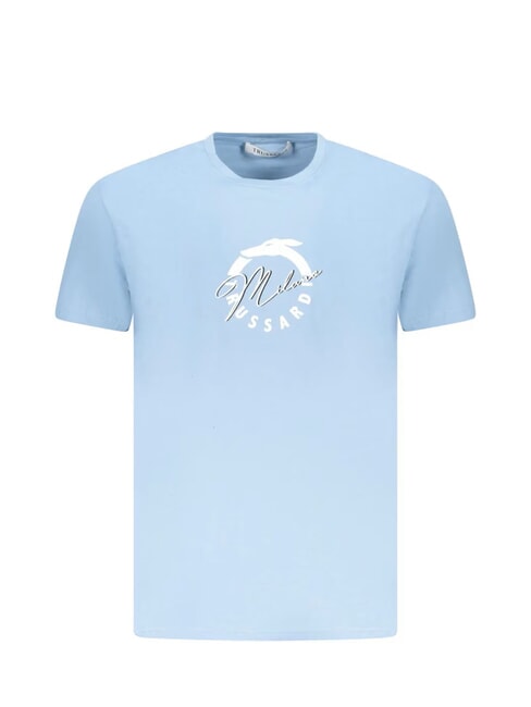 TRUSSARDI BASIC  T-Shirt in cotone azure - T-shirt Uomo