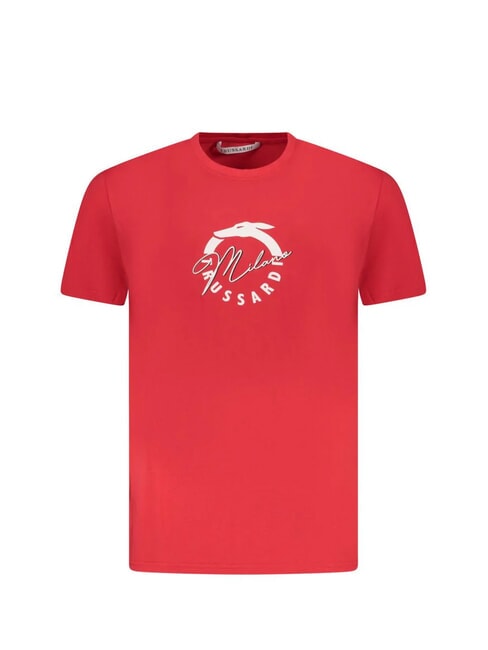 TRUSSARDI BASIC  T-Shirt in cotone red - T-shirt Uomo
