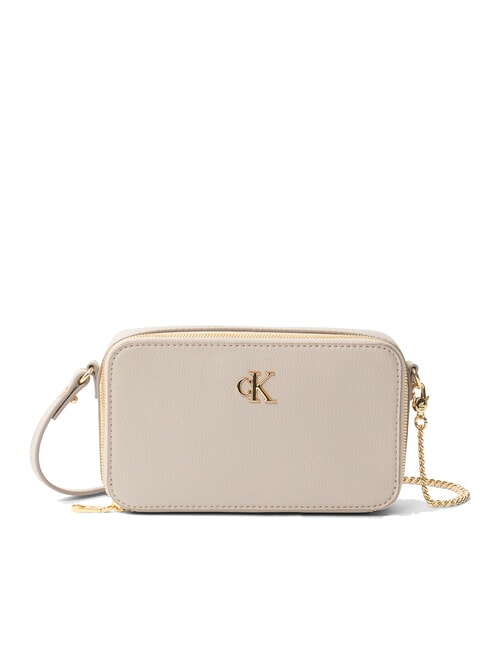 CALVIN KLEIN CKJ MINIMAL MONOGRAM Borsa camera case a tracolla chateau - Borse Donna