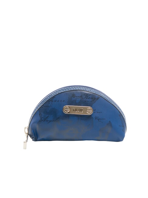 ALVIERO MARTINI PRIMA CLASSE GEO Necessaire mezzaluna medio blu elettrico - Bustine & Necessaire