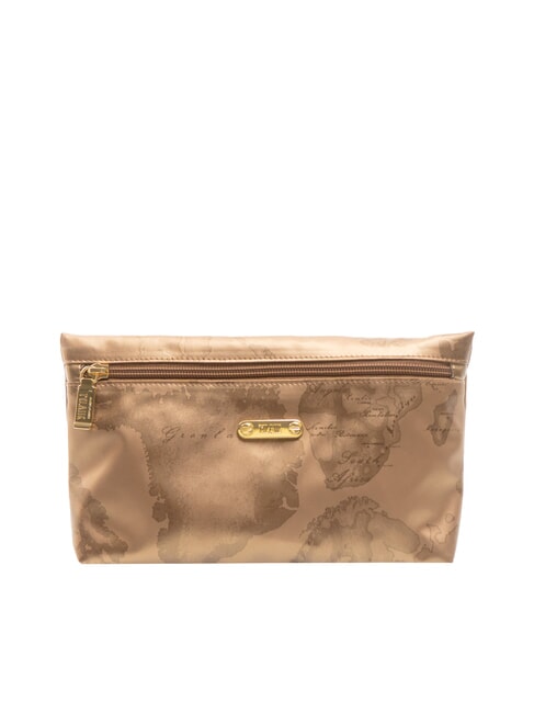 ALVIERO MARTINI PRIMA CLASSE GEO Bustina squadrata grande bronzo - Bustine & Necessaire