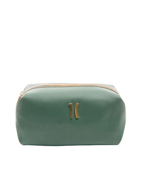 ALVIERO MARTINI PRIMA CLASSE GEO Beauty grande squadrato verde bottiglia - Beauty Case
