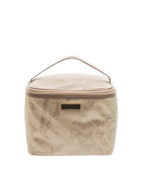 ALVIERO MARTINI PRIMA CLASSE GEO Beauty case medio con manico champagne - Beauty Case