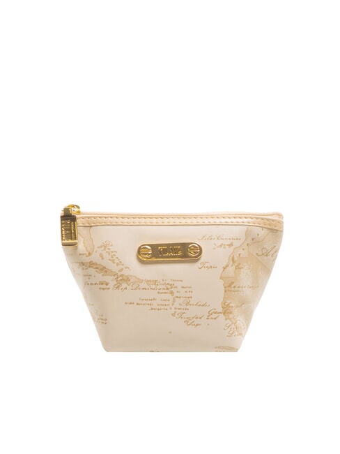 ALVIERO MARTINI PRIMA CLASSE GEO Necessaire mini svasato Beige/MetallizzatoOro - Bustine & Necessaire