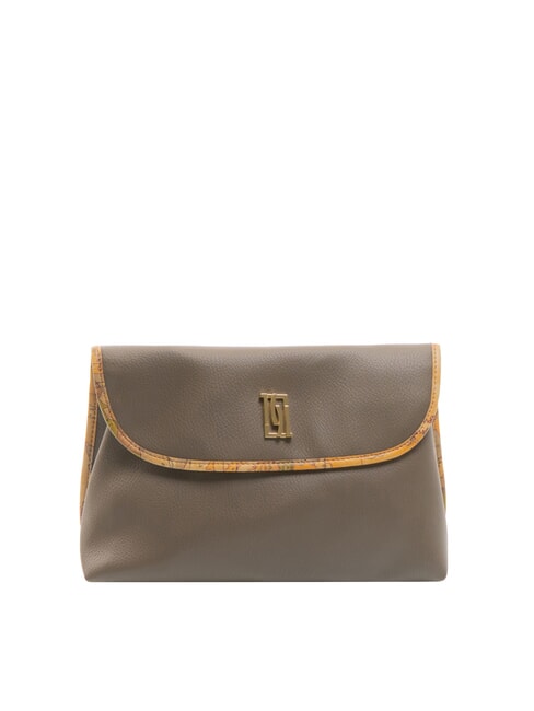 ALVIERO MARTINI PRIMA CLASSE GEO Beauty medio con patta tortora - Beauty Case