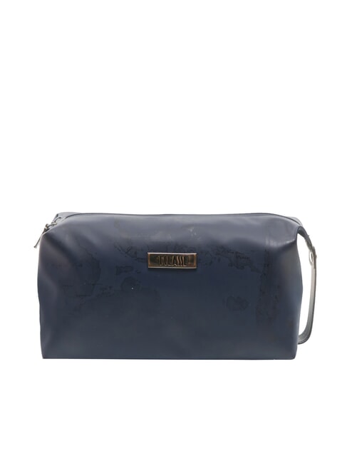 ALVIERO MARTINI PRIMA CLASSE GEO Beauty grande con manichetto blu mirtillo - Beauty Case