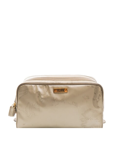ALVIERO MARTINI PRIMA CLASSE GEO Beauty case doppia zip champagne - Beauty Case