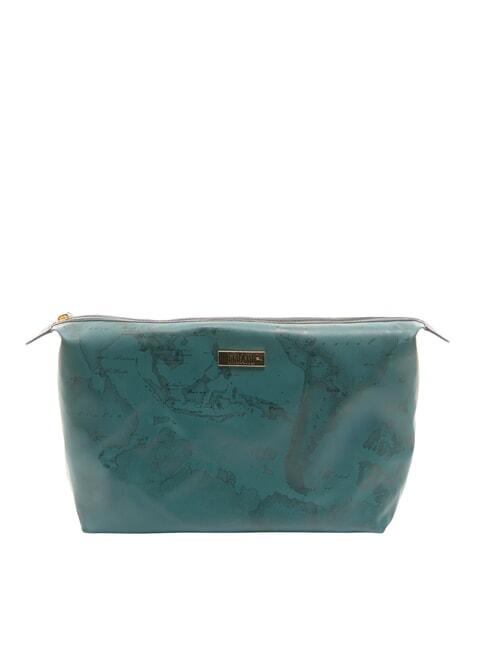 ALVIERO MARTINI PRIMA CLASSE GEO Beauty necessaire grande verde bottiglia - Beauty Case
