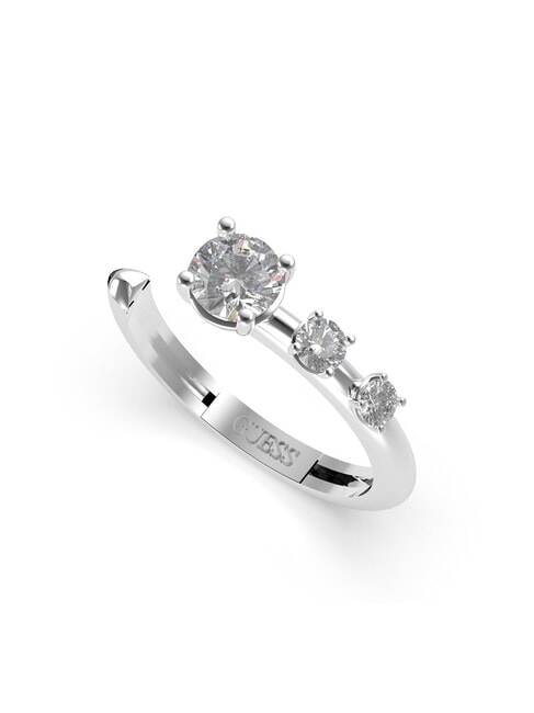 GUESS SUNBURST Anello con zirconi SILVER - Anelli