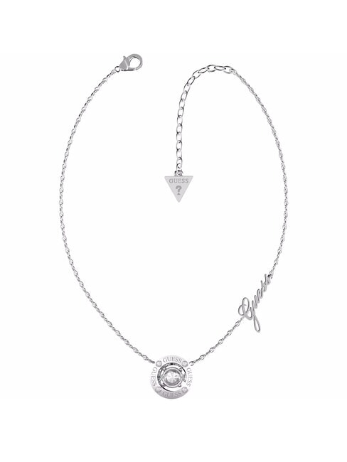 GUESS SOLITAIRE Collana con charm SILVER - Collane