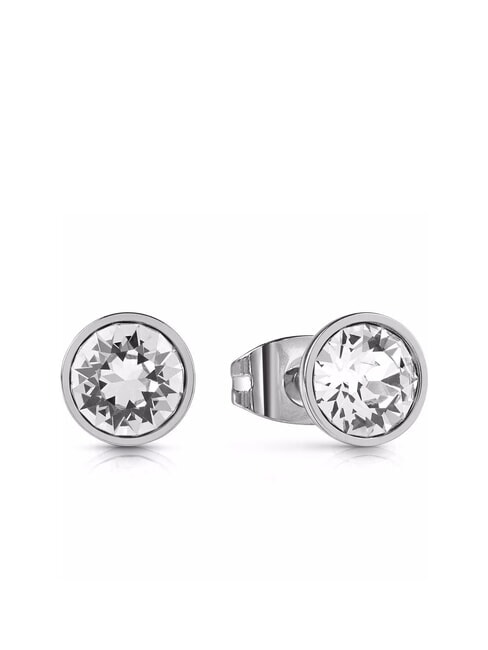 GUESS STUDS PARTY Orecchini con cristallo incastonato SILVER - Orecchini