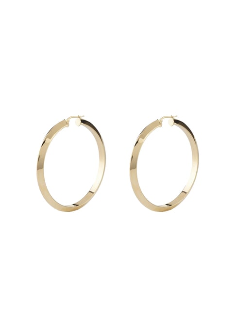 GUESS HOOPS I DID IT AGAIN Orecchini a cerchio classici yellow gold - Orecchini