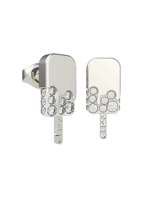GUESS I MELT FOR YOU Orecchini a gelato con cristalli SILVER - Orecchini