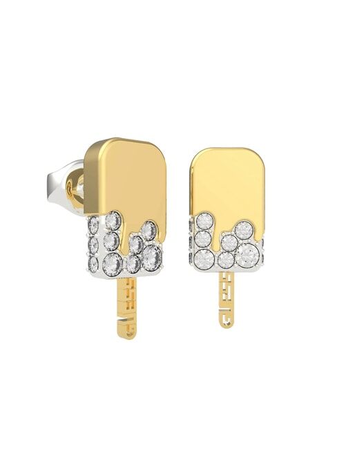 GUESS I MELT FOR YOU Orecchini gelato con cristalli silv/gold - Orecchini