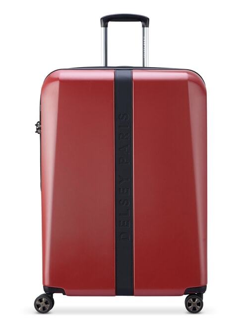 DELSEY PROMENADE HARD 2.0 Trolley grande espandibile bordeaux - Trolley Rigidi