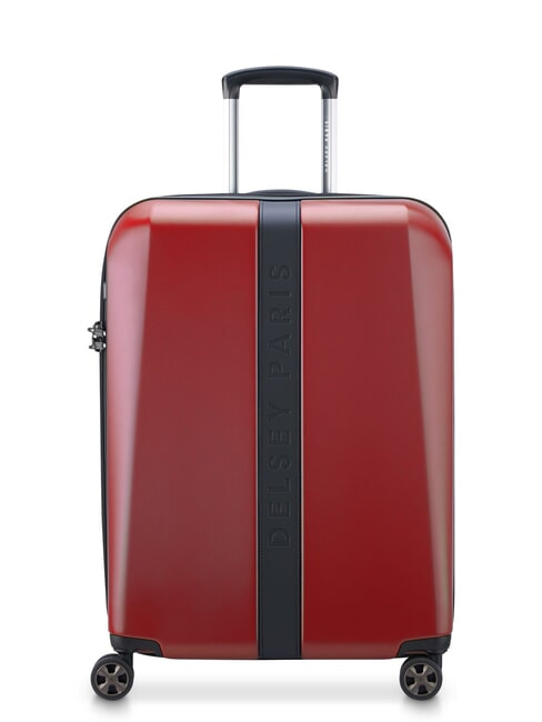 DELSEY PROMENADE HARD 2.0 Trolley medio espandibile bordeaux - Trolley Rigidi
