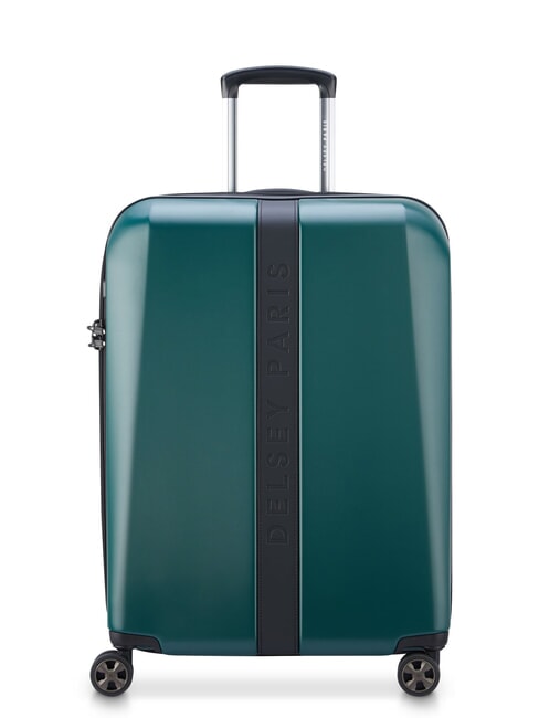 DELSEY PROMENADE HARD 2.0 Trolley medio espandibile iguana - Trolley Rigidi