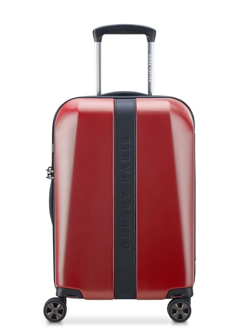 DELSEY PROMENADE HARD 2.0 Trolley bagaglio a mano espandibile bordeaux - Bagagli a mano