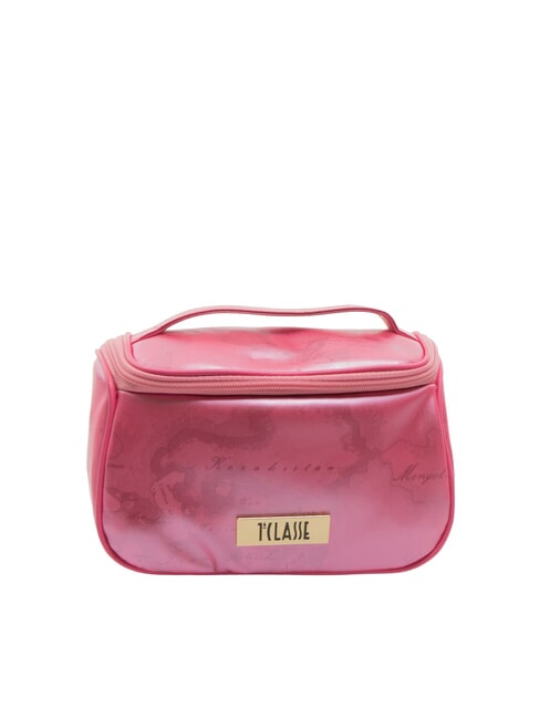ALVIERO MARTINI PRIMA CLASSE GEO Necessaire con manichetto rosa bubble - Bustine & Necessaire