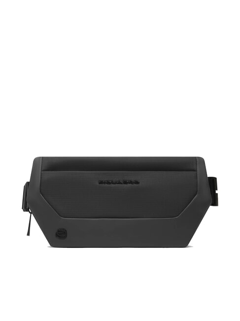 PIQUADRO S140 Marsupio in tessuto riciclato Nero - Marsupi