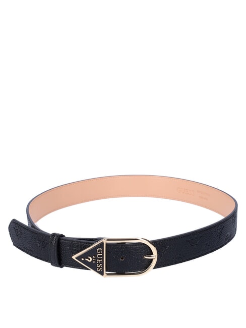 GUESS TRIANGLE Cintura doubleface NERO - Cinture