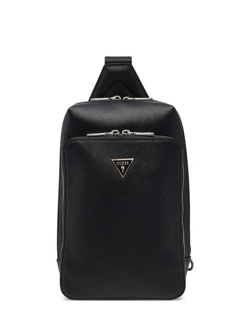 GUESS MILANO  Maxi Borsello NERO - Tracolle Uomo