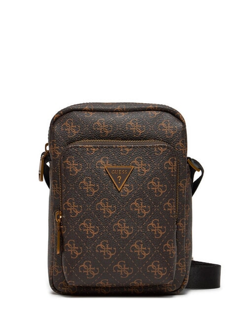 GUESS MILANO Borsetta a tracolla brown/ochre - Tracolle Uomo