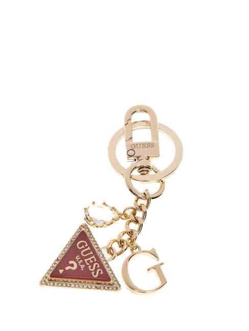 GUESS TRIANGLE Portachiavi garnet - Portachiavi