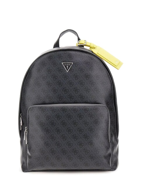 GUESS MILANO Zaino porta PC black/lime - Zaini da lavoro porta PC