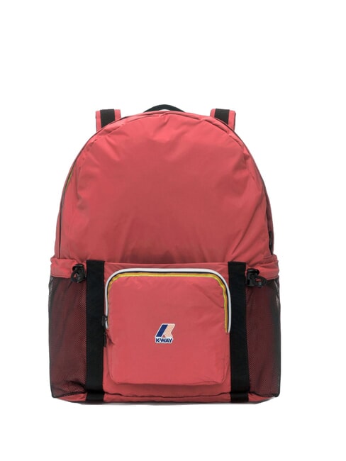 KWAY LE VRAI 3.0 MICHEL Zaino ripiegabile in nylon red jasper - Zaini Scuola & Tempo Libero
