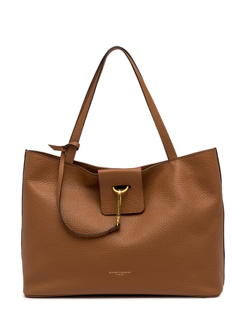 GIANNI CHIARINI MARISOL Borsa shopping in pelle CUOIO - Borse Donna