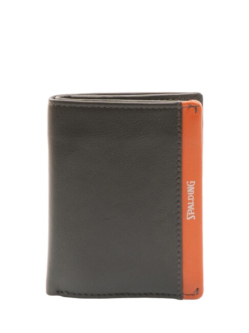 SPALDING SNAP  Portafoglio Uomo in pelle brown/orange - Portafogli Uomo