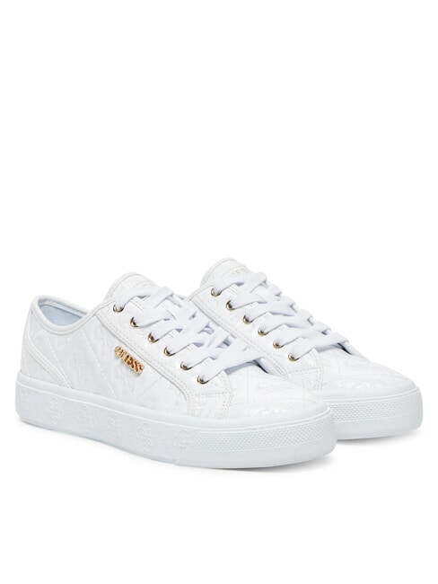 GUESS JLOVE Sneakers lucide white - Scarpe Donna