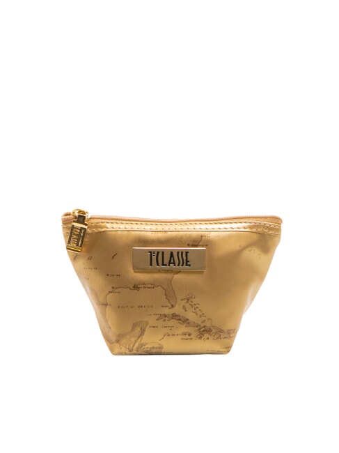 ALVIERO MARTINI PRIMA CLASSE GEO Necessaire mini svasato oro scuro - Bustine & Necessaire