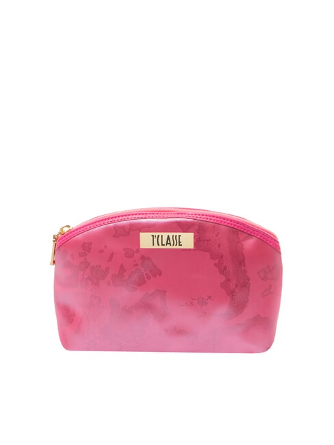 ALVIERO MARTINI PRIMA CLASSE GEO Bustina stondata piccola rosa bubble - Bustine & Necessaire