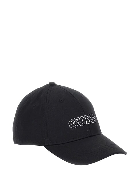 GUESS LOGO Cappello da baseball NERO - Cappelli
