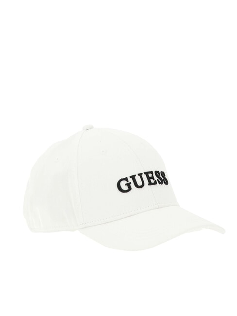 GUESS LOGO Cappello da baseball OFFWHITE - Cappelli