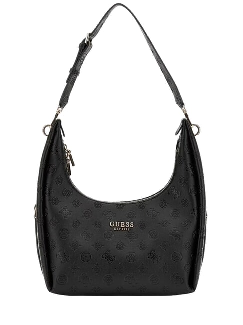 GUESS PHOEBE Borsa a spalla black logo - Borse Donna